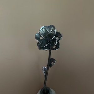 Hand made welded flower