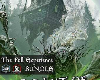 The Hut of Baba Yaga - The Full Experience Bundle (DnD Campaign) OSR & 5.5e