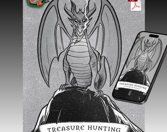 Treasure Hunting Zine: 3 Medieval Fantasy RPG Quests (PDF)