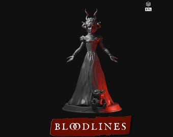 The Soulbound - Vampire STL miniature