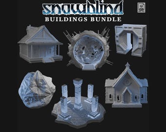 Snowblind Buildings' STL Bundle