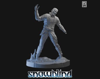 Ice Zombie STL miniature