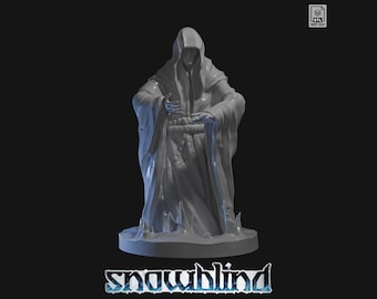 Dark Cultist Miniature STL File (Medium/Large)