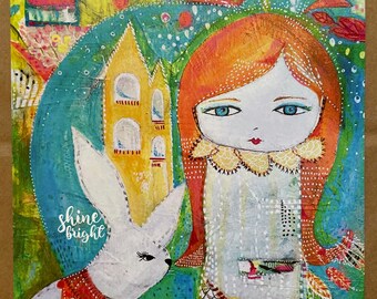 Art Print - Shine Bright - Ready to Frame