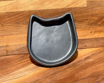 Schwarze Kitty-Katze, kleiner Sammelbehälter, Schmuckstück, Schmuck, Süßigkeitenschale