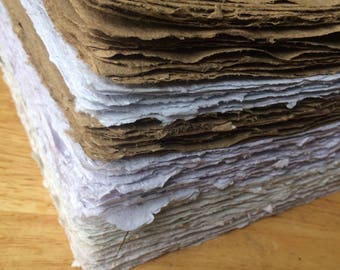 homemade paper etsy