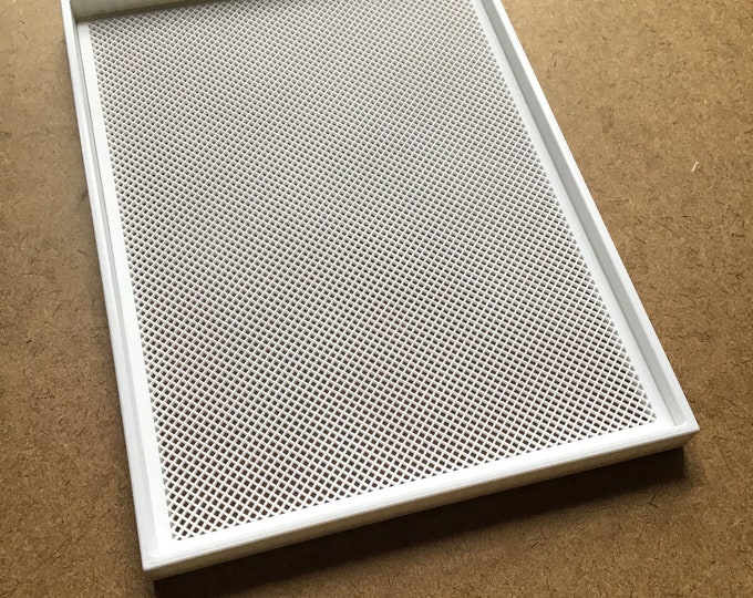 Featured listing image: Papermaking kit, handmade paper kit, recycled paper kit, diy paper, diy recycled paper, 3D printed mould and deckle, mold and deckle