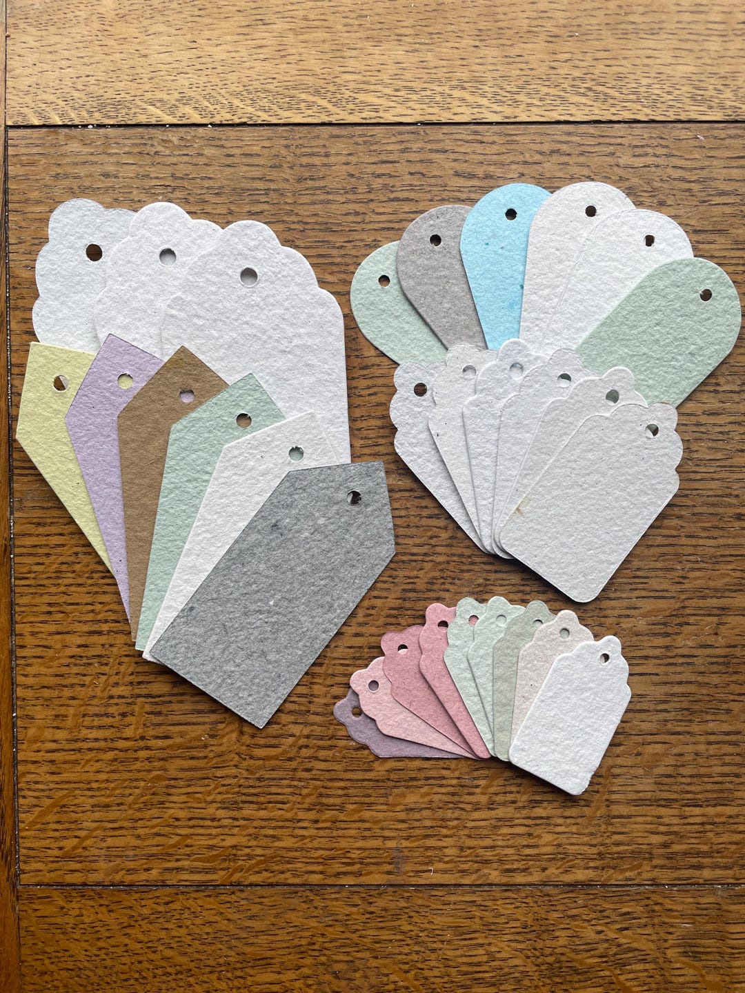 30 Assorted Gift Tags, Eco Friendly Packaging, Price Tags, Recycled ...