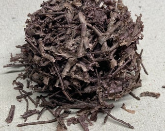 Walnut wood shavings and sawdust for dying, fiber dye, natural dye, dye making supply, wood shavings