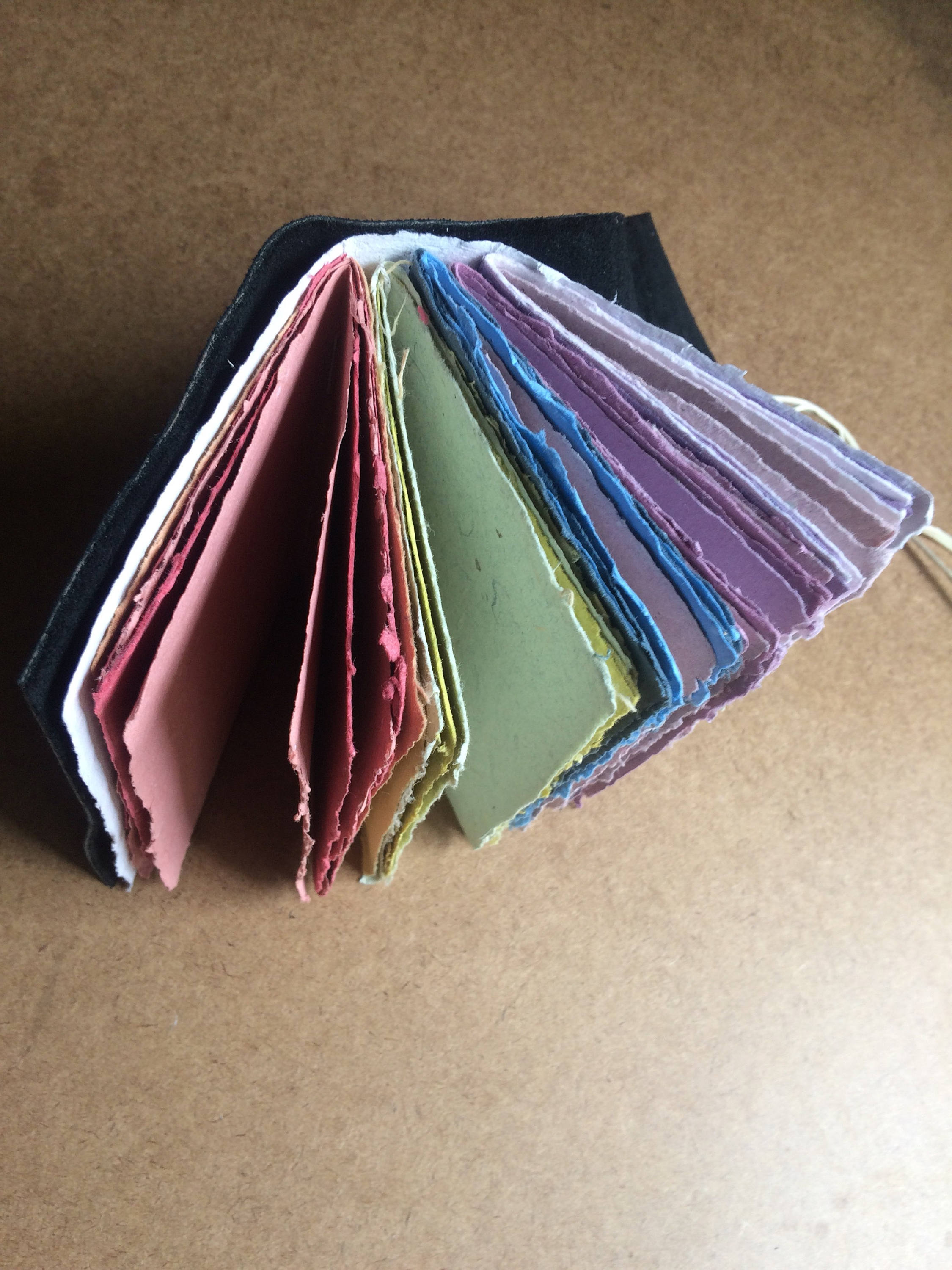 4.5x6 inch black journal, soft journal, colorful journal, black book