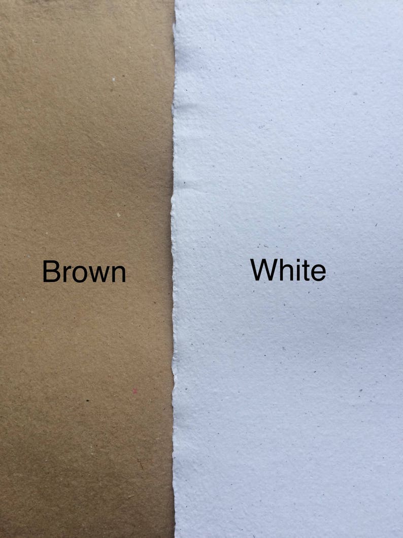 LARGE sizes 10 sheets of handmade paper 5x9 5x10 8x10 Etsy