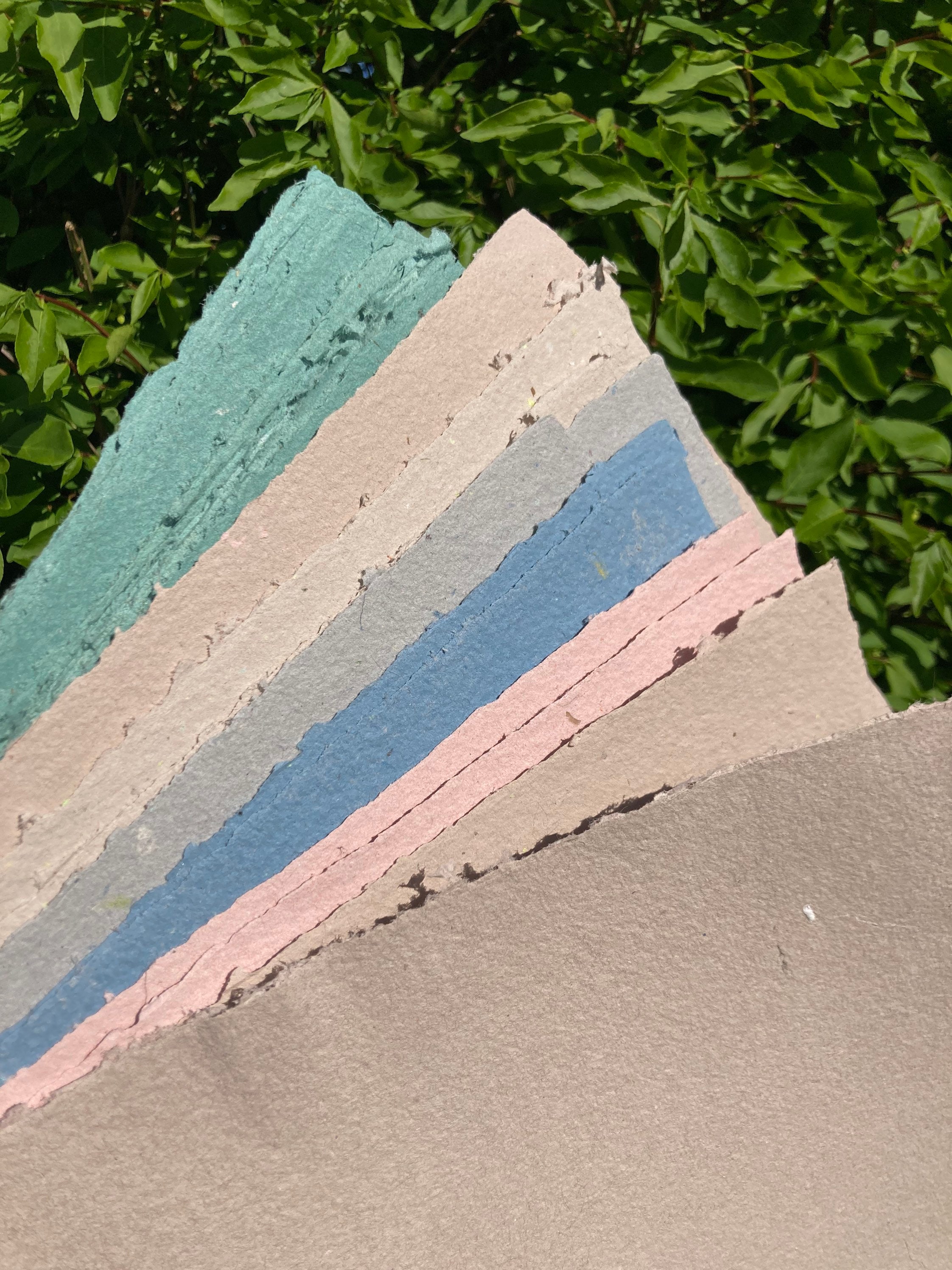 25 assorted 11x17 inch Watercolor paper, vegan, wet media paper