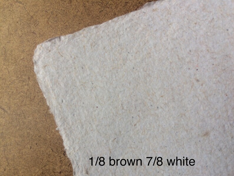 LARGE sizes 10 sheets of handmade paper 5x9 5x10 8x10 Etsy