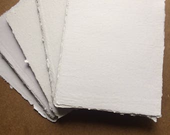 8.5 x 11 inch 145gsm Watercolor paper, vegan, wet media paper, watercolour  paper, mixed media paper, calligraphy paper, intaglio paper