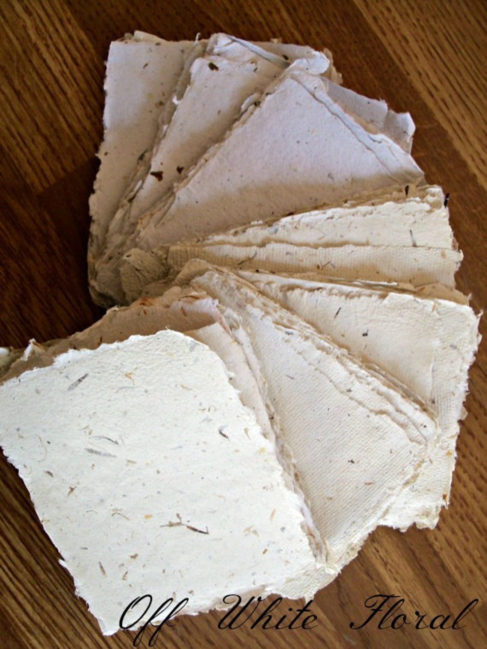 200 Sheets Handmade Paper Eco Friendly Paper Recycled Paper Etsy