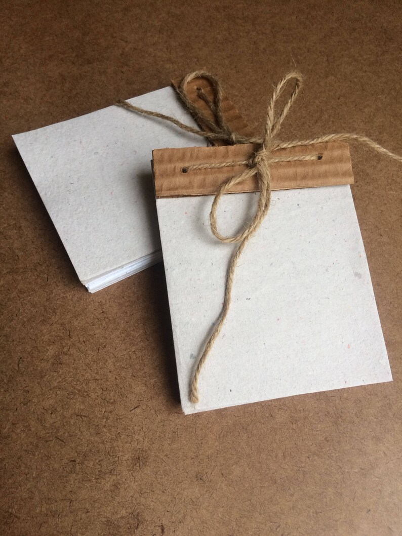 4x5 Scratch Pad Notepad Notebook Recycled Note Pad Etsy