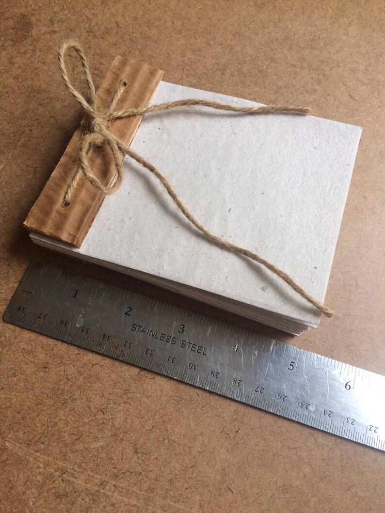 4x5 Scratch Pad Notepad Notebook Recycled Note Pad Etsy