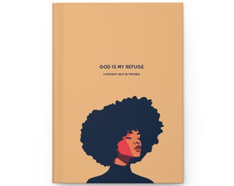 Faith Collection Journal: Black Christian Woman, Bible Study Notebook