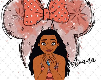 Retro Moana SVG: Cricut & Shirt Design (Digital File)
