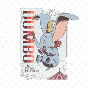Elephant Dumbo Svg Png, Elephant Png Svg, Dumbo SVG, Dumbo Birthday svg, Digital File, Instant Download, svg files for cricut