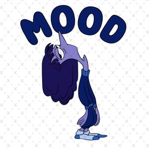Inside Out 2 Mood Ennui Bored SVG PNG, Mood SVG , Mental Health Matter svg png , Cartoon Emotions Friends Shirt, digital download