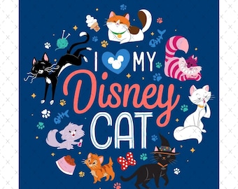 Aristocats SVG: Marie Cat Design, Layered Cut File (PNG)