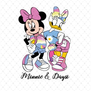 Minnie Png, Daisy Png, Minnie Daisy Estate Png, Vibrazione estiva Png, Ora estiva Png, Minnie Daisy Estate Png, Vibrazione estiva Png, File digitale