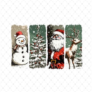 Retro Christmas PNG, Christmas Shirt PNG, Vintage Christmas PNG, Santa Claus png, Christmas Sublimation, Merry Christmas png, T-shirt design