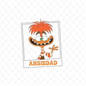 Anxiety Png, Anxiety Svg, Anxiety, Inside Out 2 Png Svg, Family Vacation Png, Sublimation, Anxiety Shirt Png, Digital File