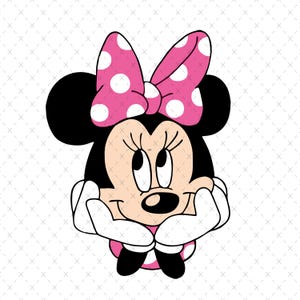 Minnie Mouse Svg, Minnie Mouse Png, Minnie Mouse Bundle, Minnie Mouse Clubhouse, | Cute Pink Girl Numbers,  Minnie Mouse For Cricut