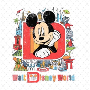Retro Mickey Mouse Family Vacation SVG PNG: Cricut Ready (Digital Download)