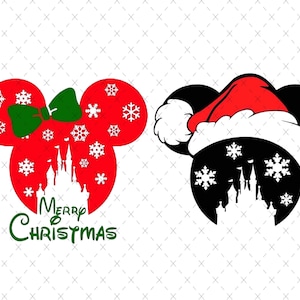 Mickey Minnie Christmas Svg Png, Christmas Season Svg, Christmas Squad Svg, Minnie Christmas Friends Shirt Svg, Winter Svg, Holiday Svg Png