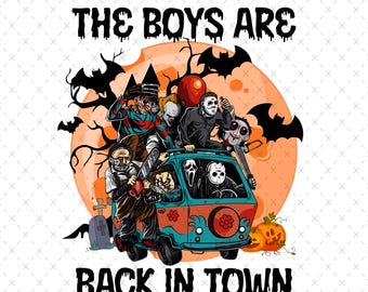 Horror Movie Characters PNG: The Boys Are Back In Town
