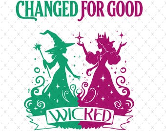Wicked Veränderung für gute SVG PNG: Hexen von Oz Bundle