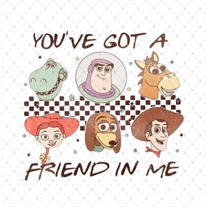 Toy Story Png Svg: Woody, Buzz & Friends Clipart