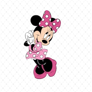Minnie Mouse Svg, Minnie Mouse Png, Minnie Mouse Bundle, Minnie Mouse Clubhouse, | Cute Pink Girl Numbers,  Minnie Mouse For Cricut