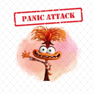 Anxiety Png, Anxiety Svg, Anxiety, Inside Out 2 Png Svg, Family Vacation Png, Sublimation, Anxiety Shirt Png, Digital File