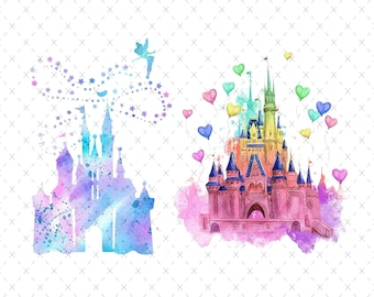 Magical Castle Floral Png: Happiest Place On Earth, Family Vacation Shirt