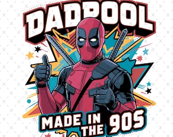 Deadpool & Wolverine Png Svg: Superhero X-Men Design (Digital Download)
