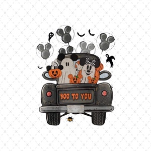 Mickey and Friends Halloween Bundle, Mickey Halloween Svg, Minnie Halloween Svg, Couple Halloween Svg, Sublimation Svg, Digital File