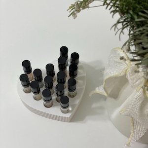 Heart Shape Perfume Tester Holder eco-friendly gift idea - Elegant and Functional, Gift for Her, Scentbird holder, Mothers Day gifts