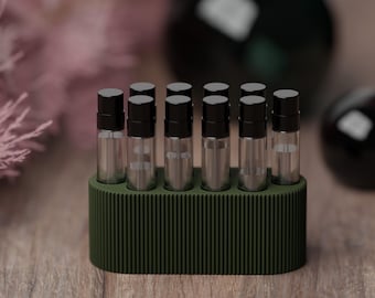 Perfume Sampler Holder: Eco-Friendly Fragrance Organizer