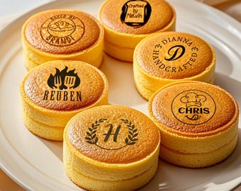 Custom Food Branding Iron: Restaurant Logo Stamp for Burgers