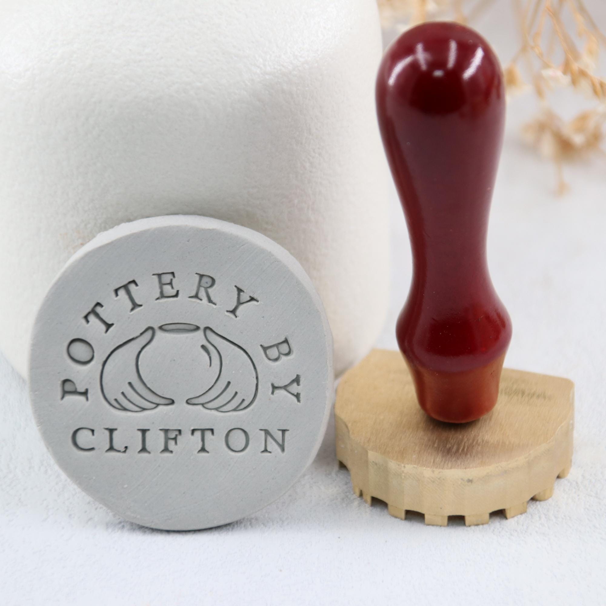 粘土用カスタムスチールスタンプ、パーソナライズされたセラミックスタンプ、粘土スタンプ、陶器ギフト、陶芸家用カスタム陶器スタンプ、セラミック用スタンプ  - Etsy 日本 真鍮セラミックスタンプ カスタム粘土スタンプ カスタム粘土ロゴ署名スタンプ カスタム陶器スタンプ ポッターセラミックアーティストへの