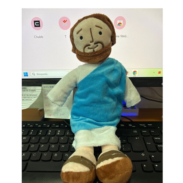 Plushie Jesus Etsy