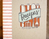 DISCONTINUED-Letterpress Recipe Book -