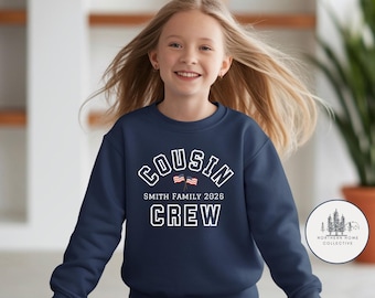 Summer Group Shirts, Custom Family Reunion Sweatshirt BBQ Picnic Bonfire Personalized Group Vacation Matching Cousin Crew Shirts Fireworks