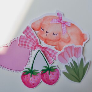 CUTE WATERPROOF Coquette Vinyl Sticker Pack of 5