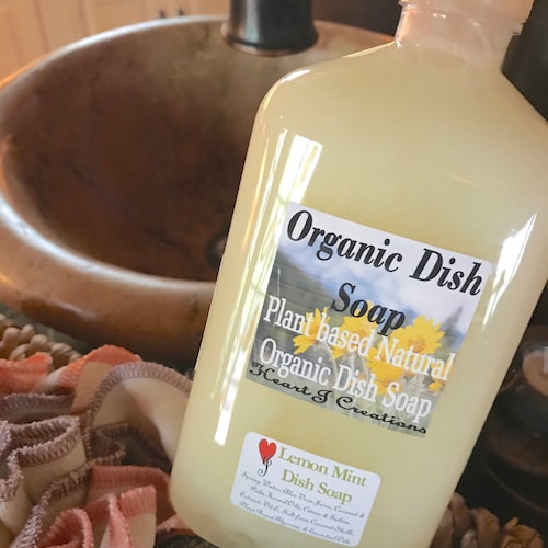 ORGANIC DISH SOAP Plant Based Etsy