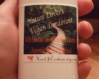 NATURE LOVERS DEODORANT All Essential Oils Vegan